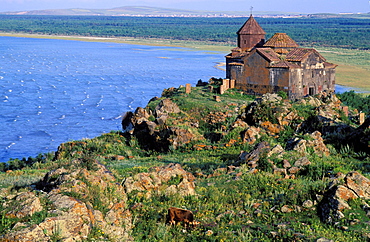 Lake Sevan church, Armenia, Asia