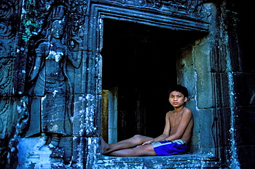 Bayon Temple, Angkor, Cambodia, Asia