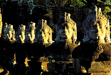 South door, Angkor, Cambodia, Asia