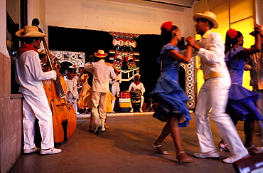 Music, Conjunto folklorico Cutumba, School of the traditional dance, Santiago de Cuba, Cuba, Central America