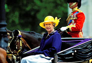 Queen Elizabeth, Horse race, Royal Ascot, Ascot, England, UK, Europe