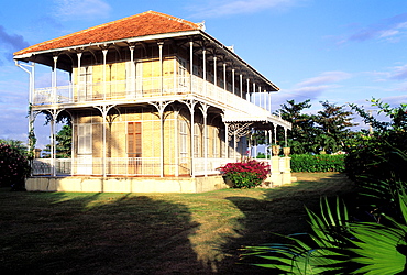 Old habitation, Zevalos, Grande Terre, Guadeloupe, Caribbean, Central America