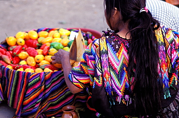 Sunday market, Chichicastenango, Guatemala, Central America