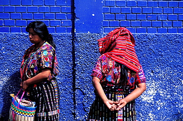 Cakchikel indians, Solola, Guatemala