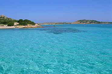 Cala dei Cavaliere, Budelli island, Maddalena archipelago, island of Sardinia, Italy, Mediterranean, Europe