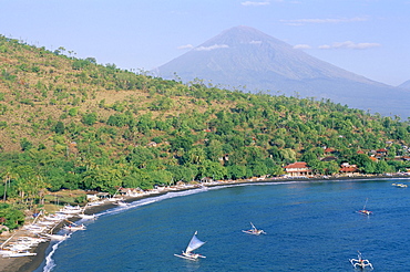 Amed beach, island of Bali, Indonesia, Southeast Asia, Asia