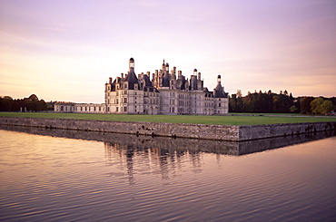 Chateau of Chambord, UNESCO World Heritage Site, Loir et Cher, Region de la Loire, Loire Valley, France, Europe