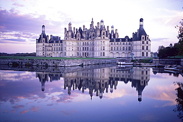 Chateau of Chambord, UNESCO World Heritage Site, Loir et Cher, Region de la Loire, Loire Valley, France, Europe