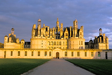 Chateau de Chambord, UNESCO World Heritage Site, Loir-et-Cher, Pays de Loire, Loire Valley, France, Europe