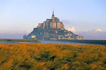 Mont Saint Michel, UNESCO World Heritage Site, Manche, Normandy, France, Europe