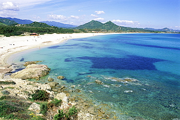 Cala di Sinzias, Villasimius, island of Sardinia, Italy, Mediterranean, Europe