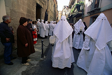 Procession, Holy Week, Iglesias, Sardinia, Italy, Europe