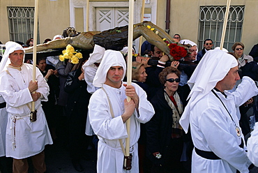 Procession, Holy Week, Cagliari, Sardinia, Italy, Europe