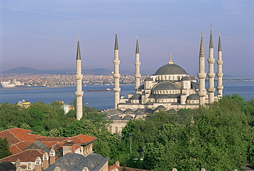 The Blue Mosque (Sultan Ahmet Mosque), UNESCO World Heritage Site, Istanbul, Marmara province, Turkey, Europe