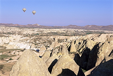 Valley of Goreme, central Cappadocia, Anatolia, Turkey, Asia Minor, Asia