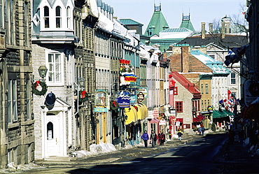 Rue Saint Louis, Quebec City, Quebec, Canada, North America