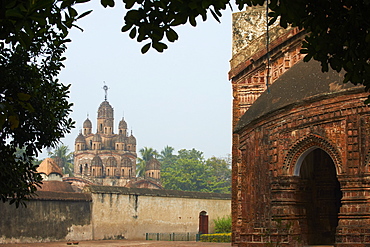 Kalna Temple Complex, Kaha, West Bengal, India, Asia 