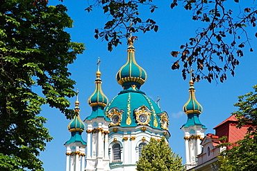 St, Andrew's Church, Kiev, Ukraine, Europe 