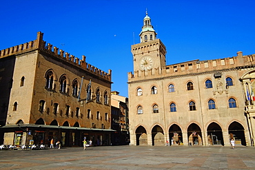 Palazzo Comunale, Piazza Maggiore, Bologna, Emilia-Romagna, Italy, Europe 