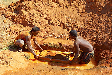 Mine city of Ilakaka, Sapphire kingdom, Madagascar, Africa