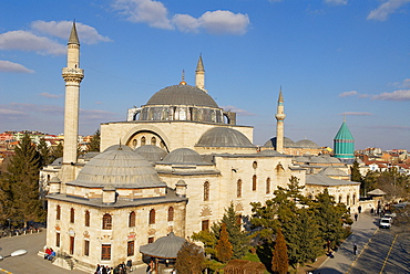 Mevlana tomb, Konya, Central Anatolia, Turkey, Asia Minor, Eurasia