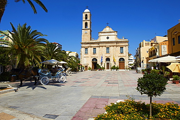 Orthodox Cathedral, Chania, Crete, Greek Islands, Greece, Europe