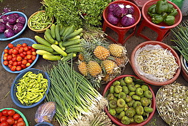 Dong Ba market, Hue, Vietnam, Indochina, Southeast Asia, Asia 