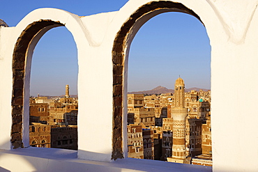 Old City of Sanaa, UNESCO World Heritage Site, Yemen, Middle East 