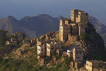 Al Jaray village, Al Mahwit region, Central Mountains, Yemen, Middle East 