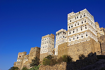 Al Hajjarah village, Djebel Haraz, Yemen, Middle East 