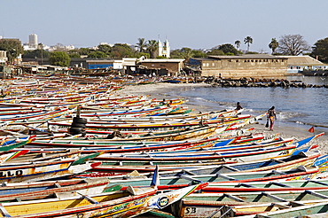 N'Gor Beach, Dakar area, Senegal, West Africa, Africa 