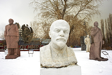 Statue of Lenin, Sculptures Park, Moscow, Russia, Europe 