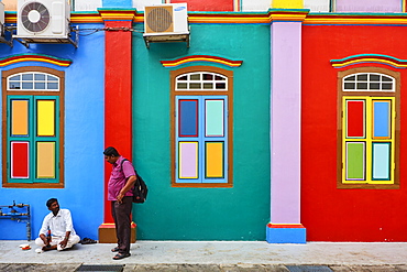 Heritage Villa, former home of Tan Teng Niah built in 1910, Little India, Singapore, Southeast Asia, Asia