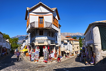 Old City, Gjirokastra (Gjirokaster), UNESCO World Heritage Site, Gjirokastra Province, Albania, Europe