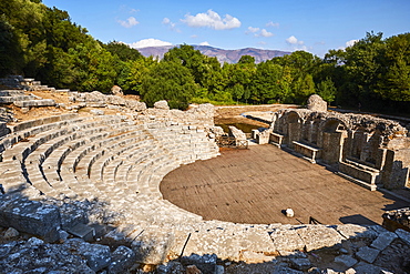 Ruins of the Greek city, Butrint, UNESCO World Heritage Site, Vlore Province, Albania, Europe