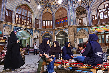 The bazaar, Kashan City, Isfahan Province, Iran, Middle East