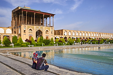 Ali Qapu Palace, UNESCO World Heritage Site, Imam Square, Isfahan, Iran, Middle East