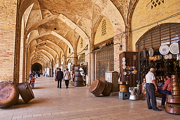 End to End bazaar, Kerman, Kerman Province, Iran, Middle East