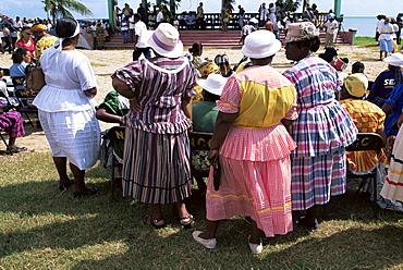 Garifuna festival, Garifuna Settlement Day, Dangriga, Stann Creek, Belize, Central America