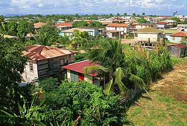 Dangriga, capital of the Garifuna community, Stann Creek, Belize, Central America