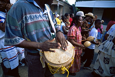 Garifuna festival, Garifuna Settlement Day, Dangriga, Stann Creek, Belize, Central America