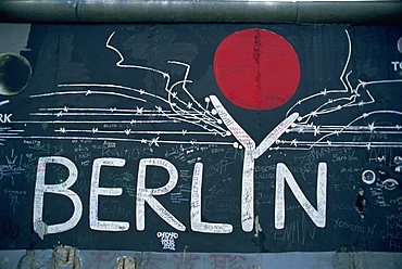 East Side Gallery, remains of the Berlin Wall, Berlin, Germany, Europe