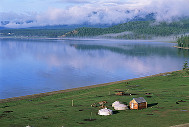 Lake Khovsgol Nuur, Khovsgol, Mongolia, Central Asia, Asia