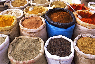 Spices, Tinerhir souk, Ouarzazate region, Morocco, North Africa, Africa