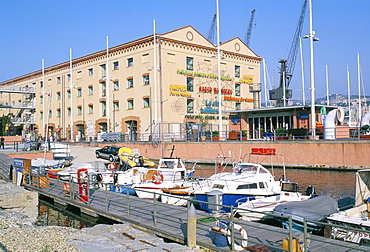 Former cotton entrepot, Pavilion of the sea, Children's city, Porto Antico (Old Port), Genoa (Genova), Liguria, Italy, Europe 