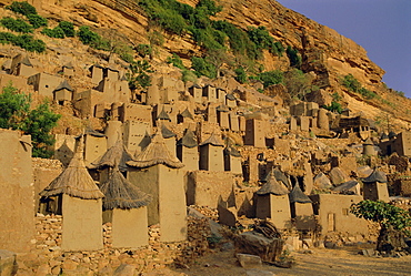 Village of Banani, Sanga (Sangha) region, Bandiagara escarpment, Dogon region, Mali, Africa