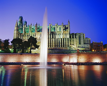 Palma Cathedral, Palma, Mallorca, Baleares Islands, Spain