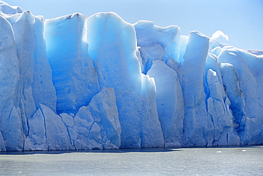 Icebergs, Lake Gray, Torres del Paine National Park, Patagonia, Chile, South America