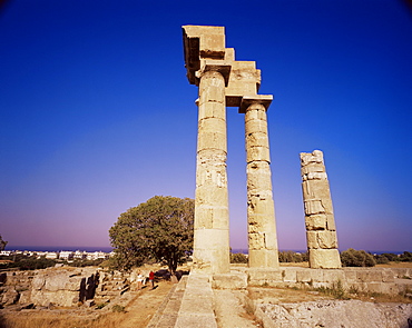 Acropolis of Rhodes, Rhodes City, island of Rhodes, Dodecanese, Greek Islands, Greece, Europe