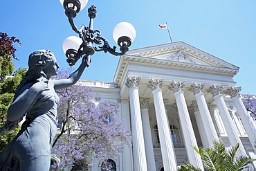 The former National Congress building (Congreso Nacional), Santiago, Chile, South America